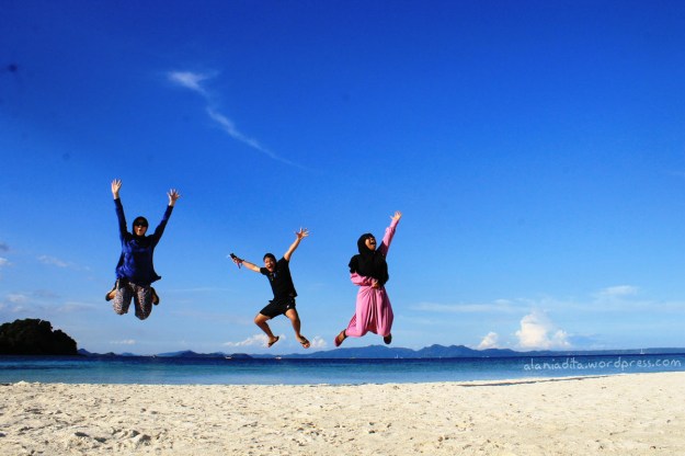 Hap Hap melompat lebih tinggi! 